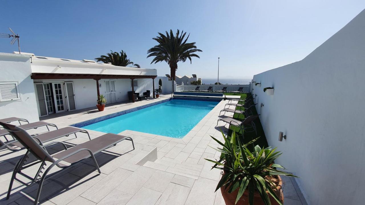 Stunning Sea View Villa With 6 Bedrooms & Heated Pool - Villa Renaissance Playa Blanca Dış mekan fotoğraf