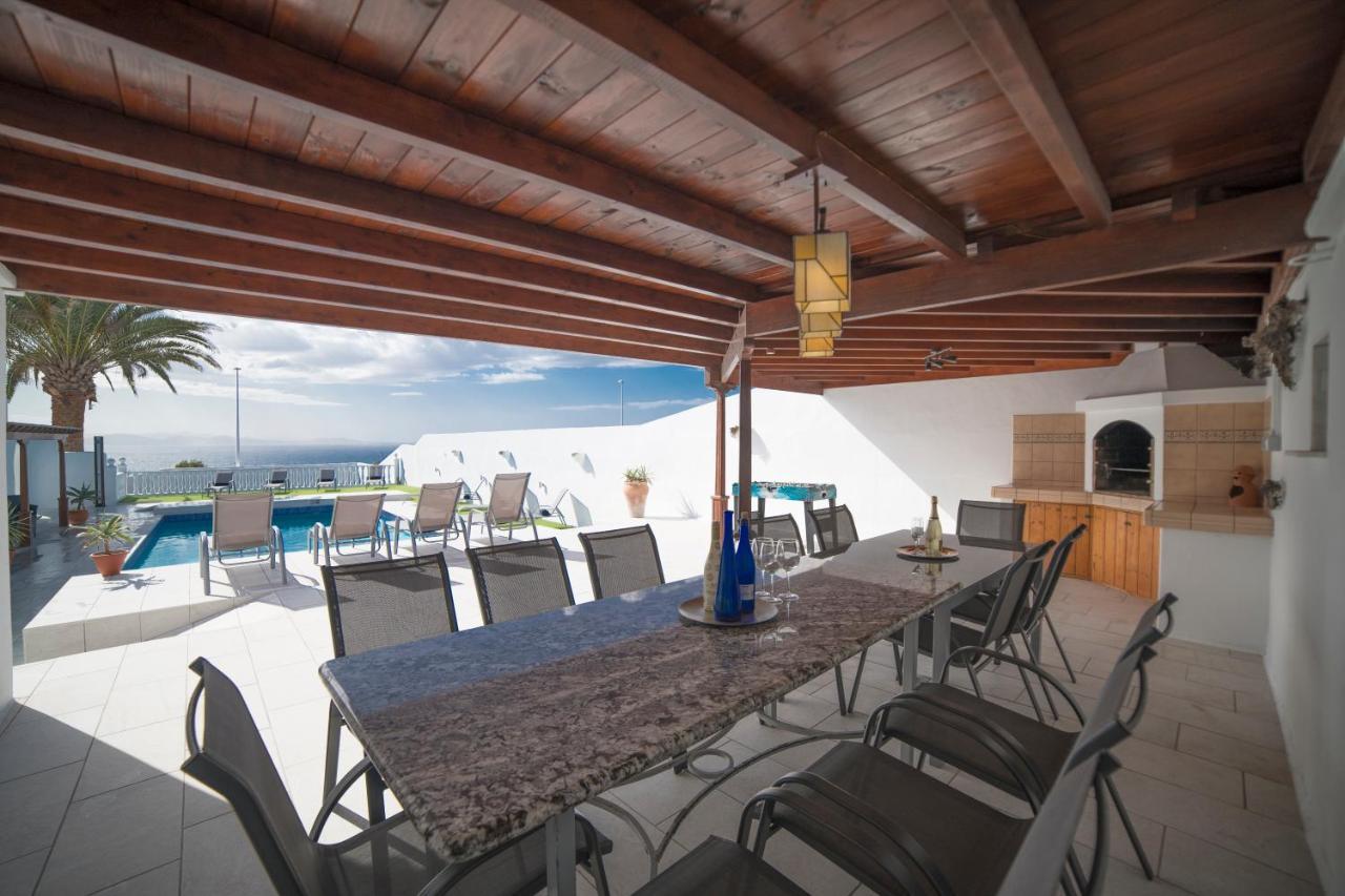 Stunning Sea View Villa With 6 Bedrooms & Heated Pool - Villa Renaissance Playa Blanca Dış mekan fotoğraf